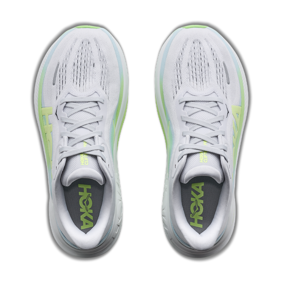 HOKA Women's Clifton PRO Cosmic Grey/Neon Yuzu