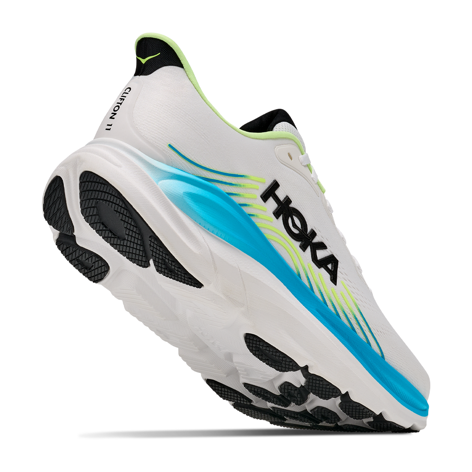 HOKA Men's Clifton 11 Wide Frost/Black
