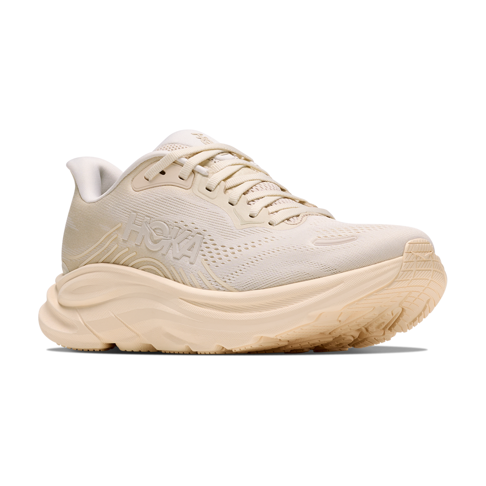 HOKA Women's Clifton 11 Wide Alabaster/Oat Milk