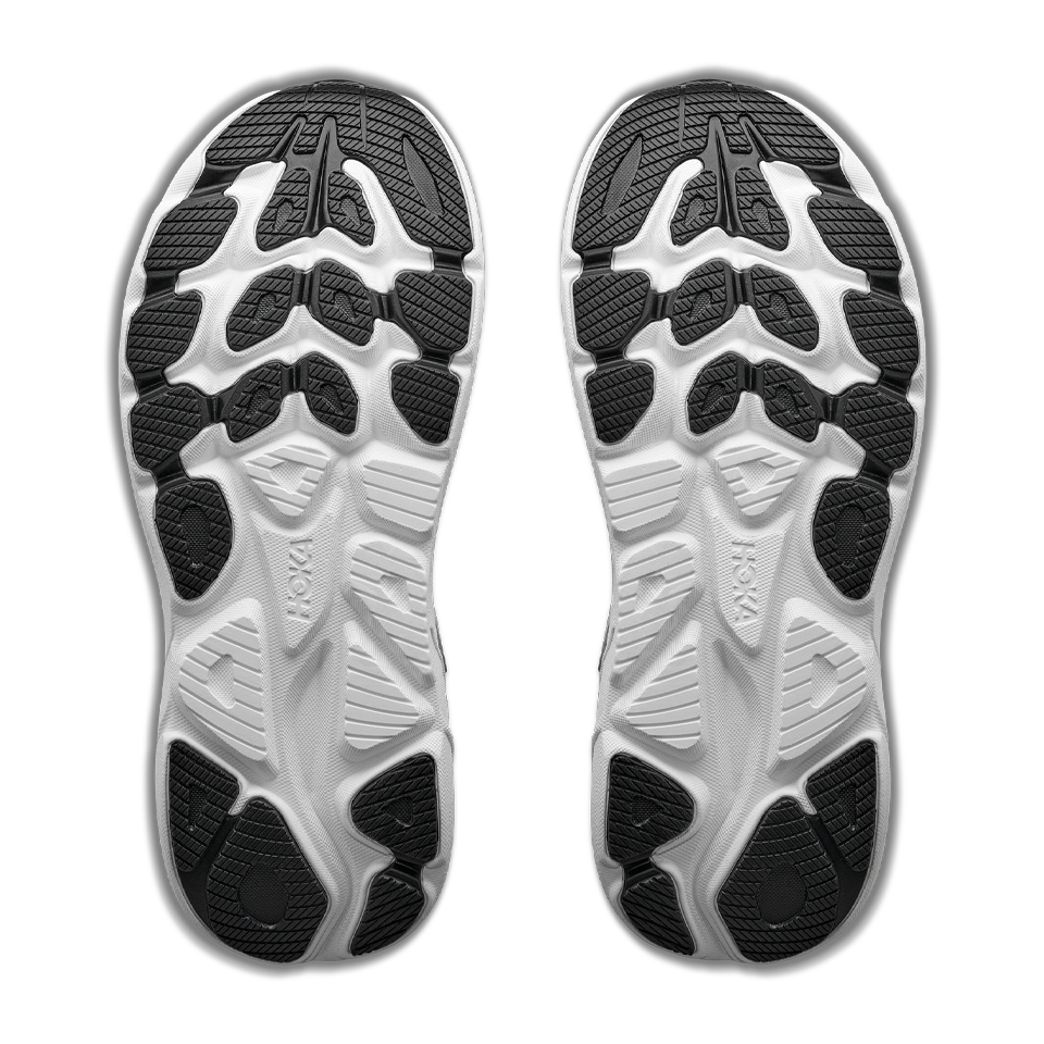 HOKA Women's Clifton 11 Wide Black/White