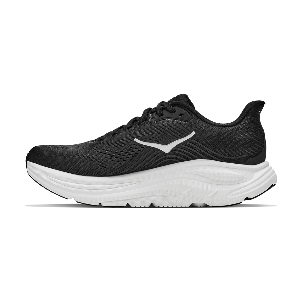 HOKA Women's Clifton 11 Wide Black/White