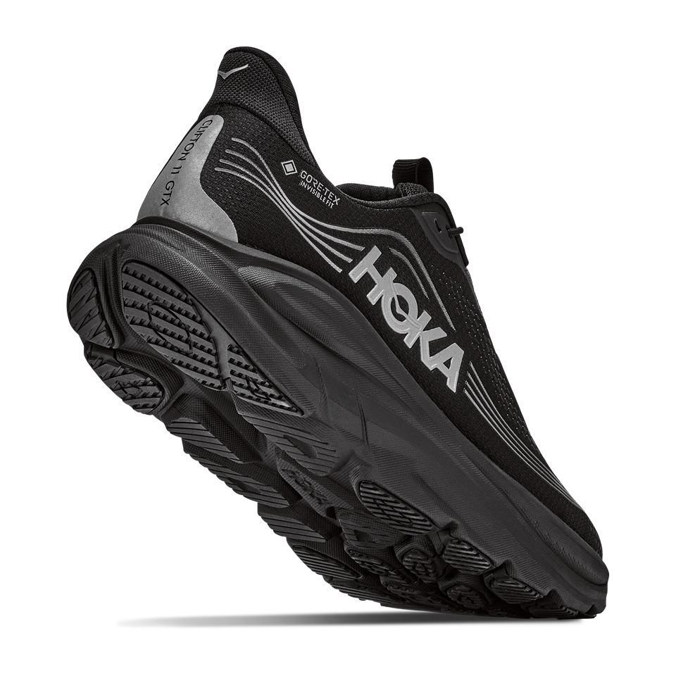HOKA Men's Clifton 11 GTX Black/Black