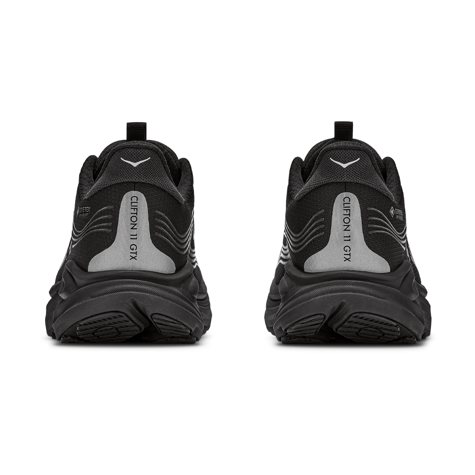 HOKA Men's Clifton 11 GTX Wide Black/Black