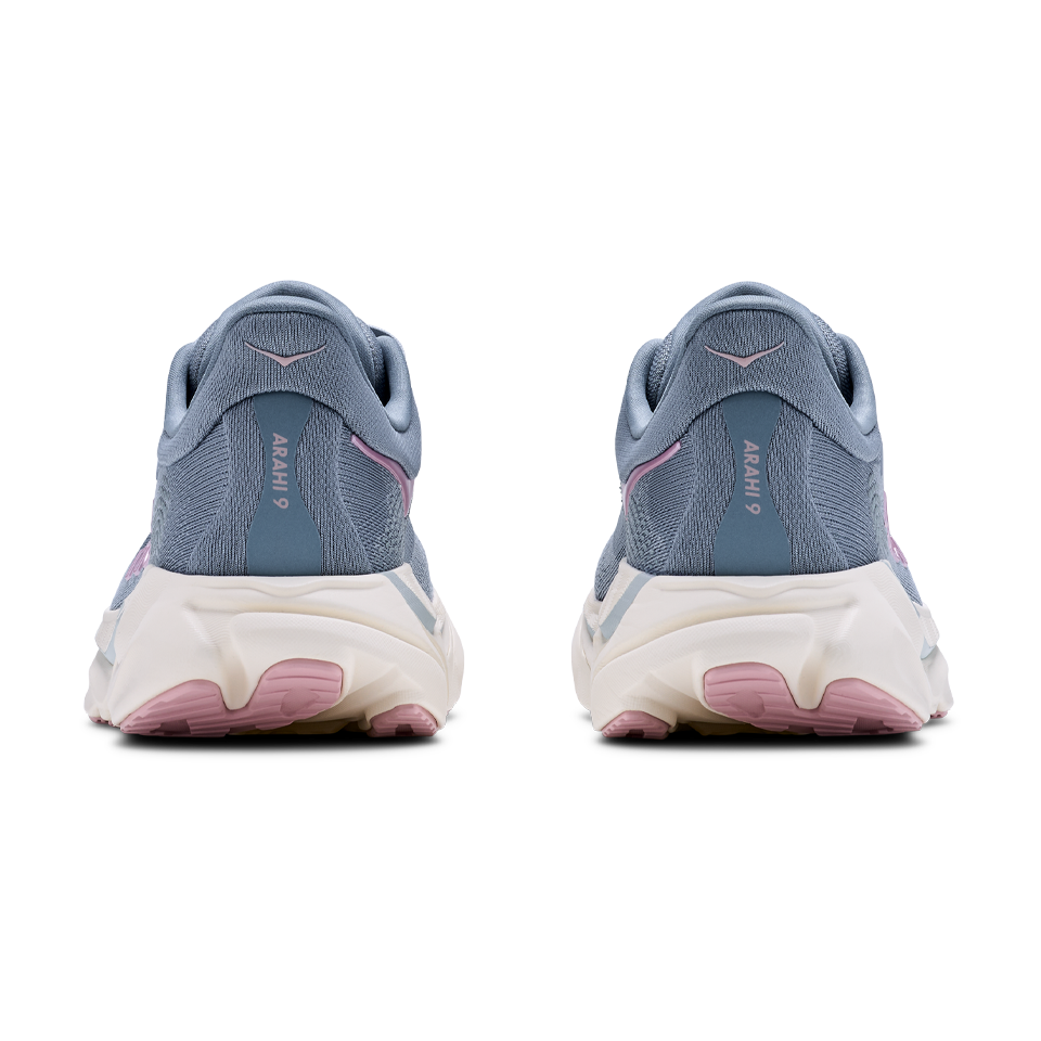 HOKA Women's Arahi 9 GLM Mineral Blue/Washed Blue