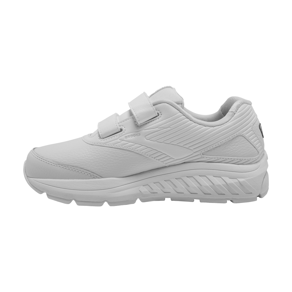 Brooks Women's Addiction Walker V-Strap 2 D Width White/White