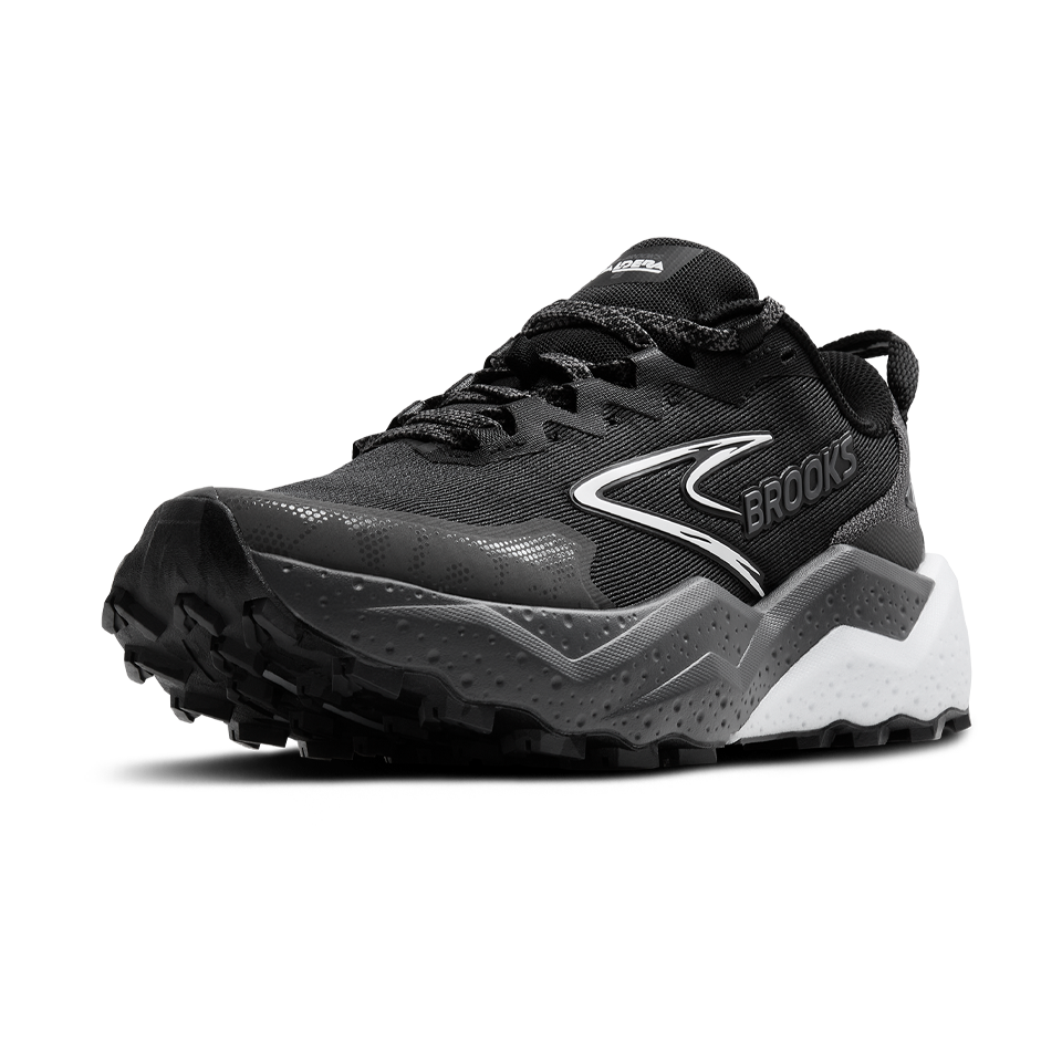 Brooks Women's Caldera 8 Black/Blackened Pearl/White