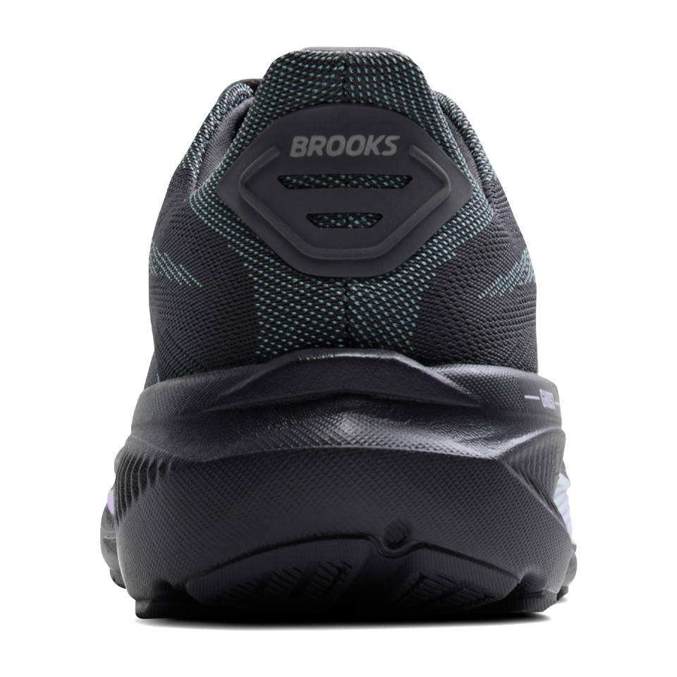 Brooks Women's Ghost 17 D Width Grey/Clearwater/Purple