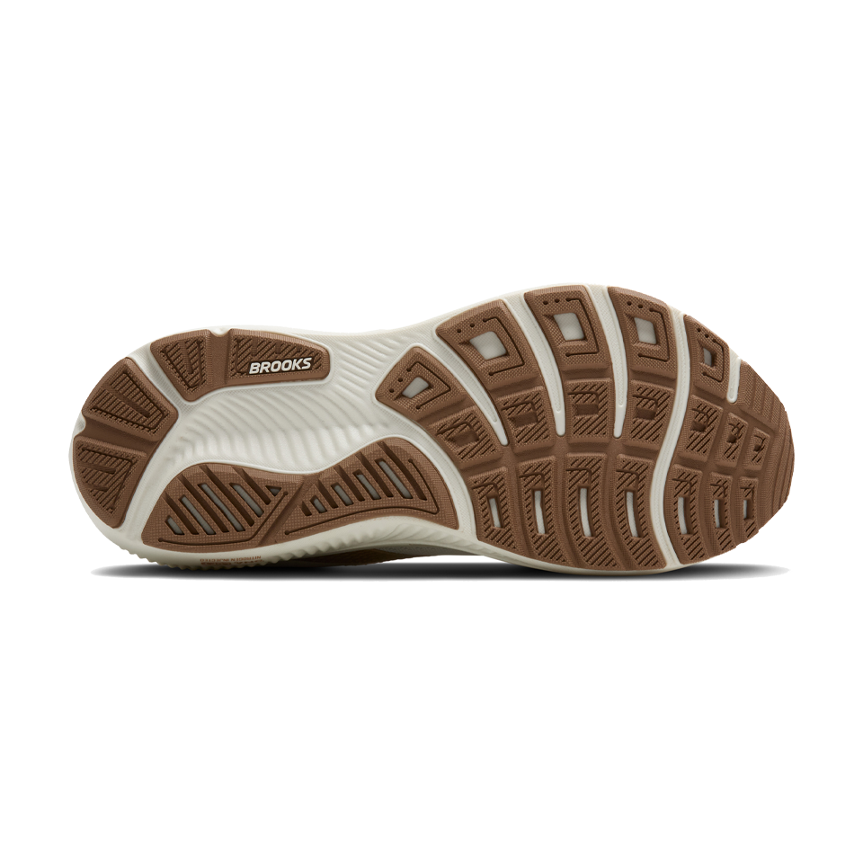 Brooks Women's Ghost 17 B Width Grey/Chateau Grey/Portabella