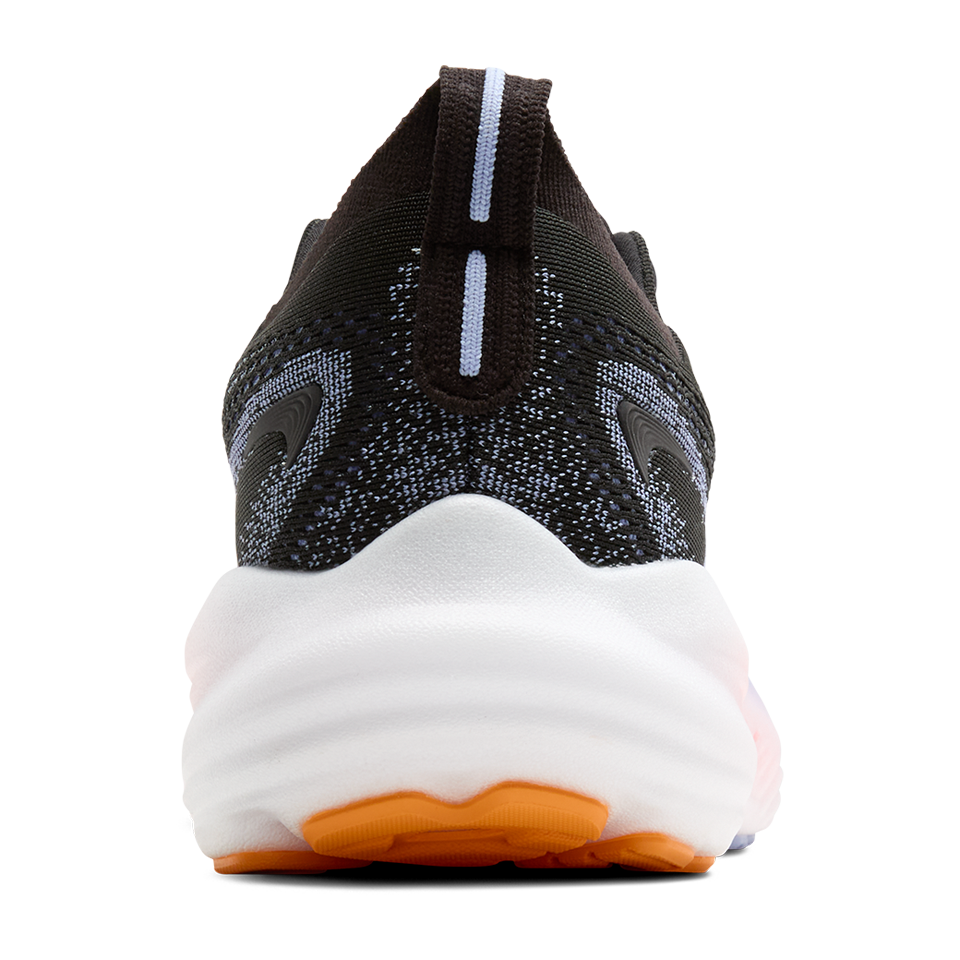 Brooks Women's Glycerin 22 B Width Black/Blue Heron/Orange