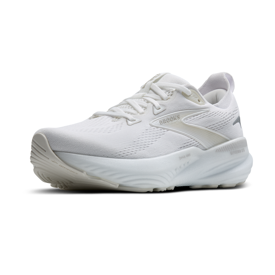 Brooks Women's Glycerin GTS 22 D Width White/White/Grey