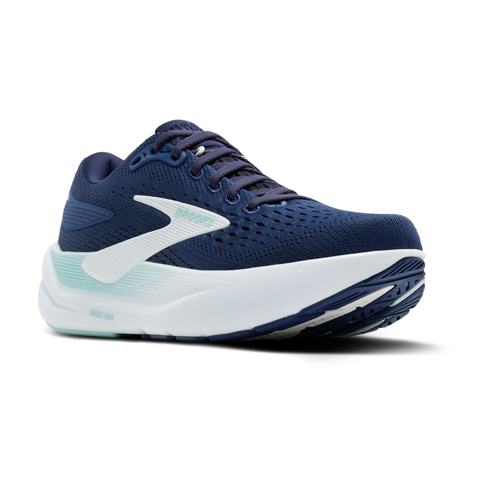 Brooks Women's Ghost Max 3 B Width Navy/Peacoat/Clearwater