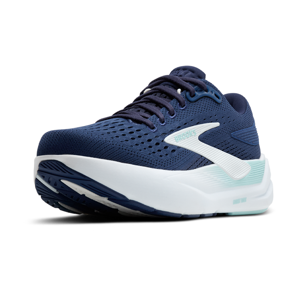Brooks Women's Ghost Max 3 B Width Navy/Peacoat/Clearwater