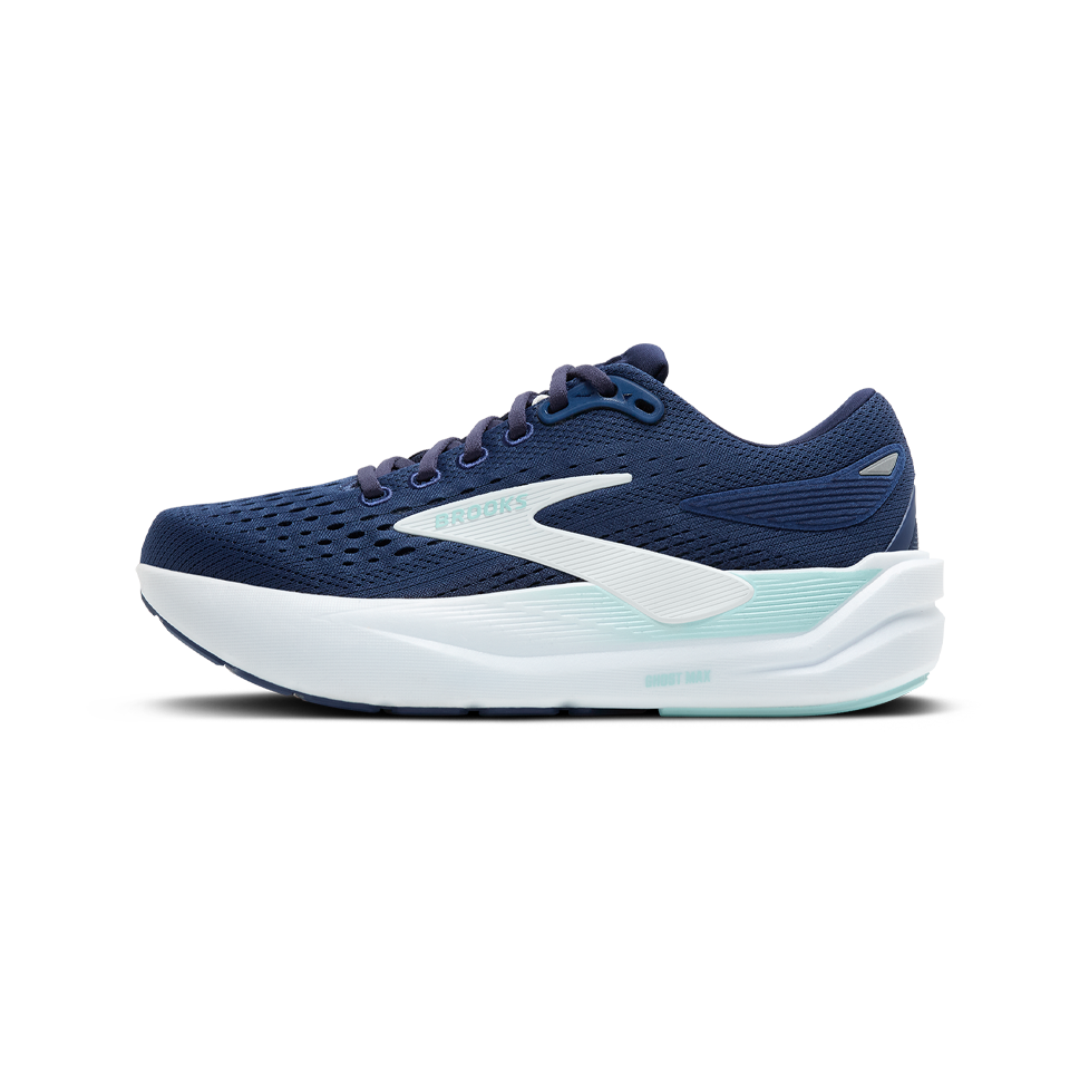 Brooks Women's Ghost Max 3 B Width Navy/Peacoat/Clearwater