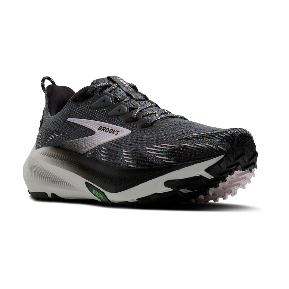 Brooks Women's Ghost Trail Poppy Seed/Black/Pink