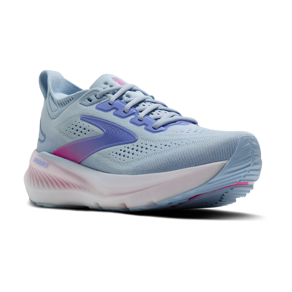 Brooks Women's Glycerin 23 Skyway/Blazing Bell/Pink