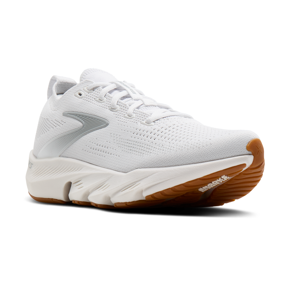 Brooks Women's Glycerin Flex White/Black/Biscuit