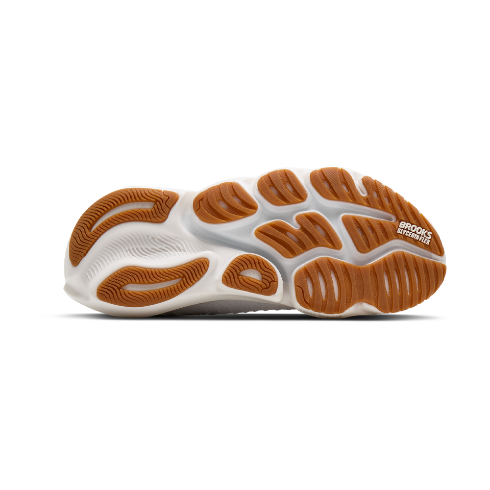 Brooks Women's Glycerin Flex White/Black/Biscuit