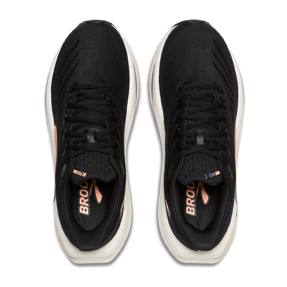 Brooks Women's Glycerin Max 2 Black/Peach/Clear