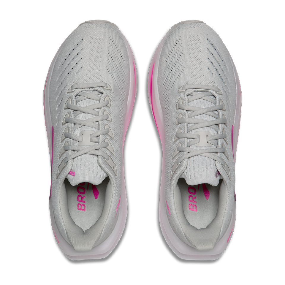 Brooks Women's Glycerin Max 2 Oyster/Argyle/Cyber Pink
