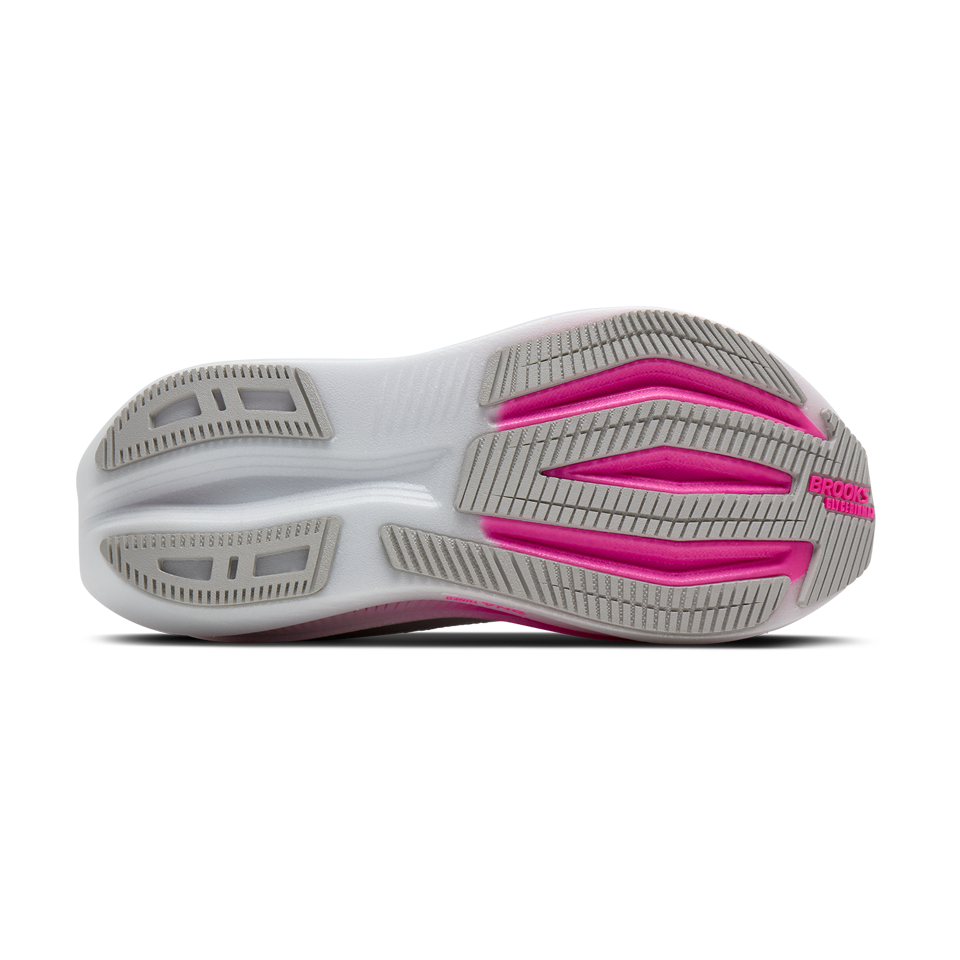 Brooks Women's Glycerin Max 2 Oyster/Argyle/Cyber Pink