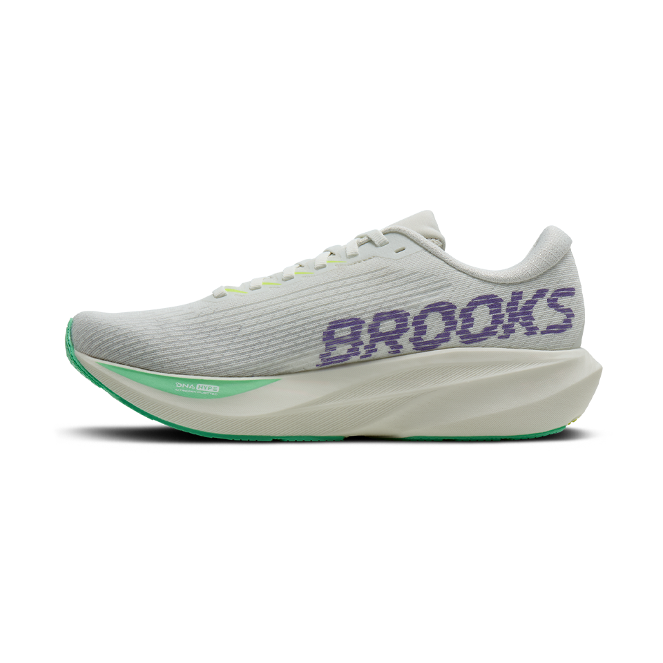Brooks Women's Ghost Amp Grey/Grey/Paradise Green
