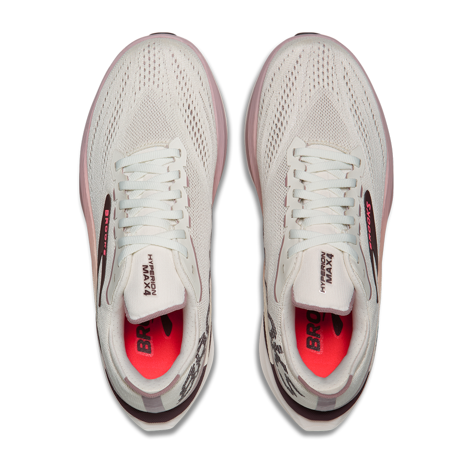 Brooks Women's Hyperion Max 4 Coconut/Raisin/Pink