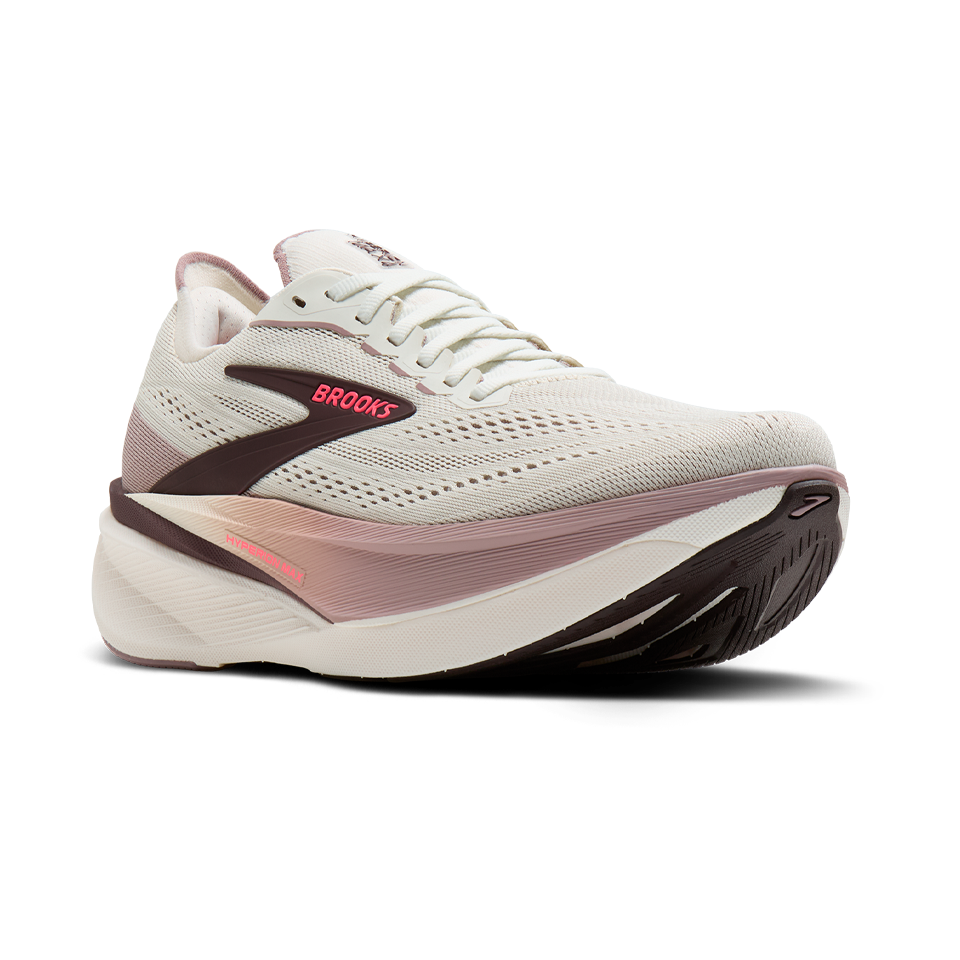 Brooks Women's Hyperion Max 4 Coconut/Raisin/Pink