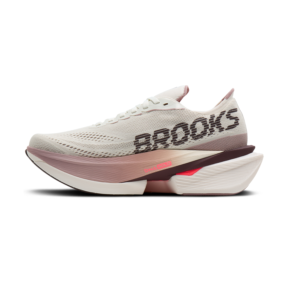 Brooks Women's Hyperion Max 4 Coconut/Raisin/Pink