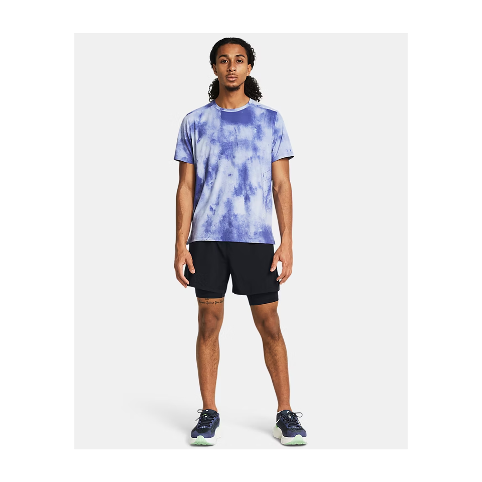 Under Armour Men's UA Launch 2-in-1 5" Shorts Black