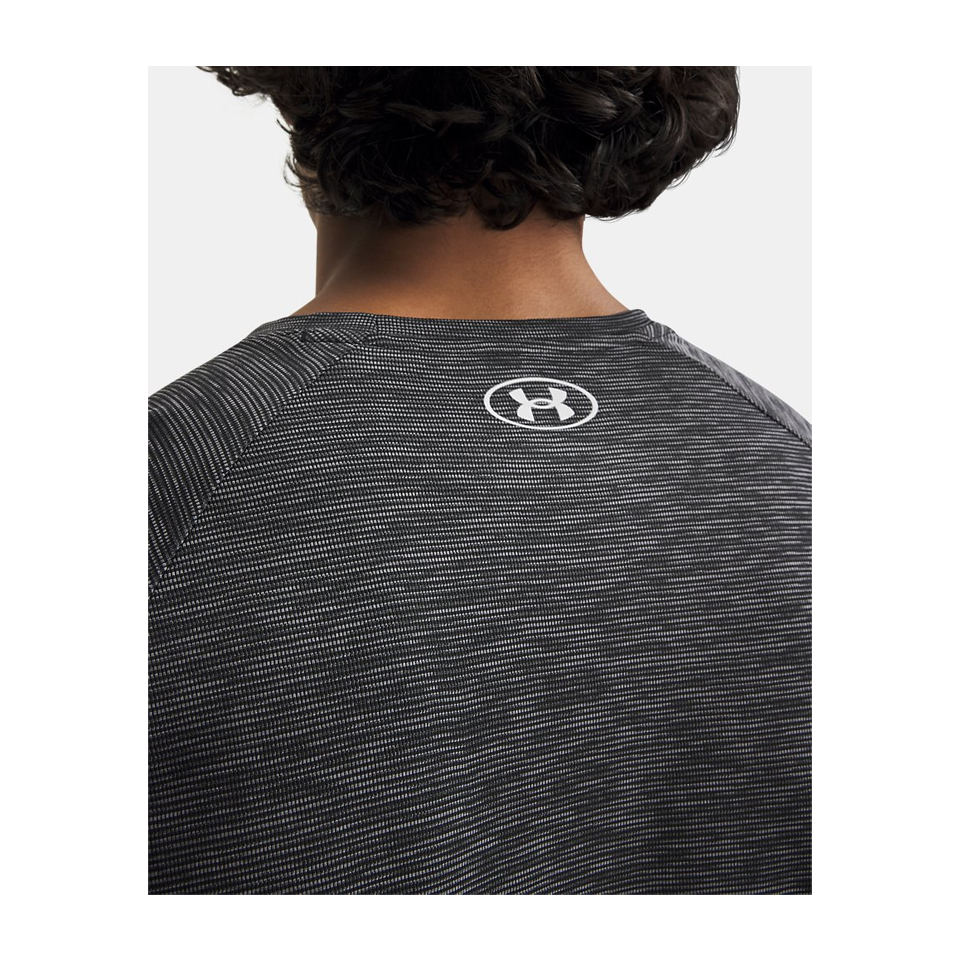 Under Armour Men's UA Tech Textured Short Sleeve Black