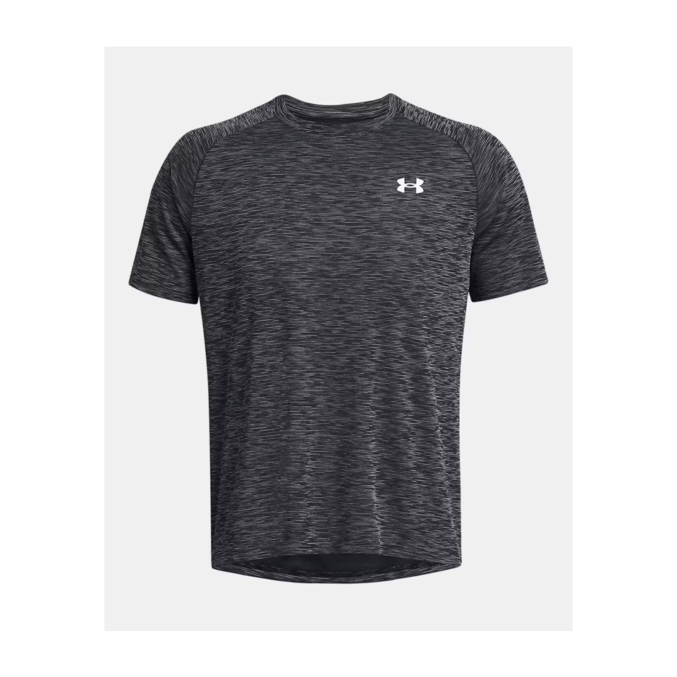 Under Armour Men's UA Tech Textured Short Sleeve Black