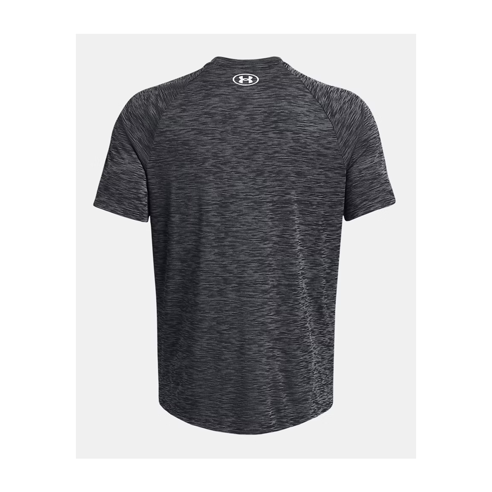 Under Armour Men's UA Tech Textured Short Sleeve Black
