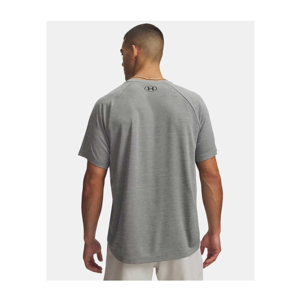 Under Armour Men's UA Tech Textured Short Sleeve Clay Green