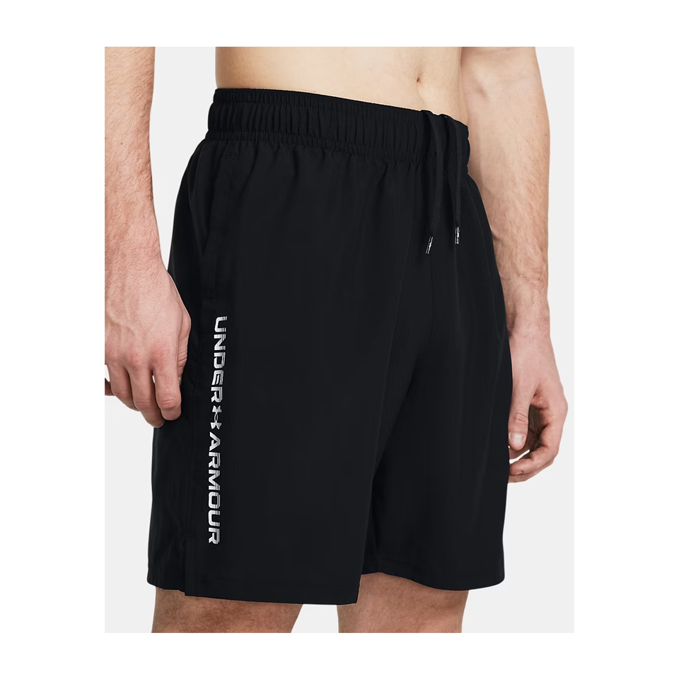 Under Armour Men's UA Tech Woven Wordmark Shorts Black