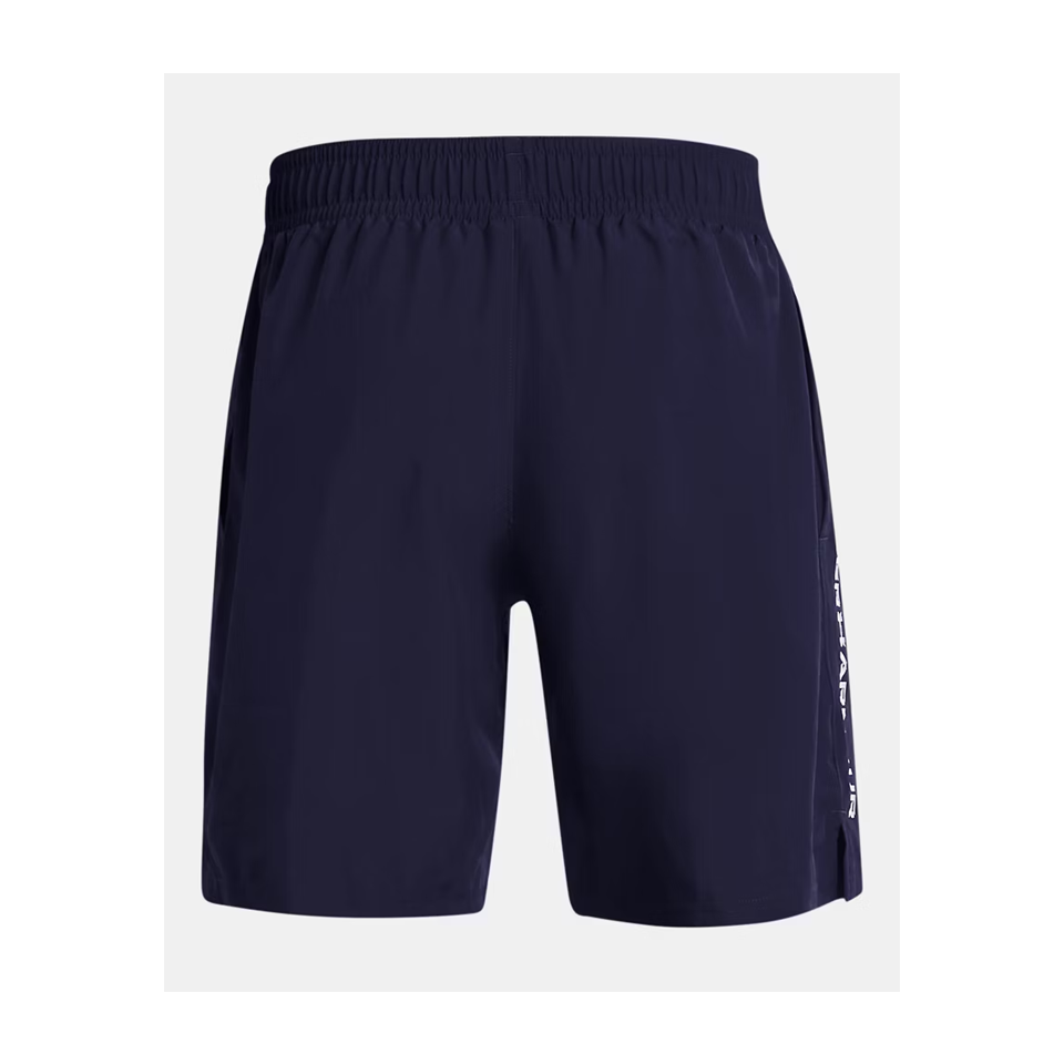 Under Armour Men's UA Tech Woven Wordmark Shorts Midnight Navy