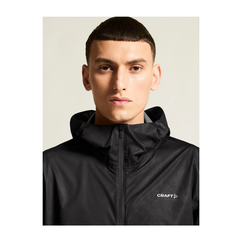 Craft Men's PRO Hydro Lightweight Jacket Black/Black