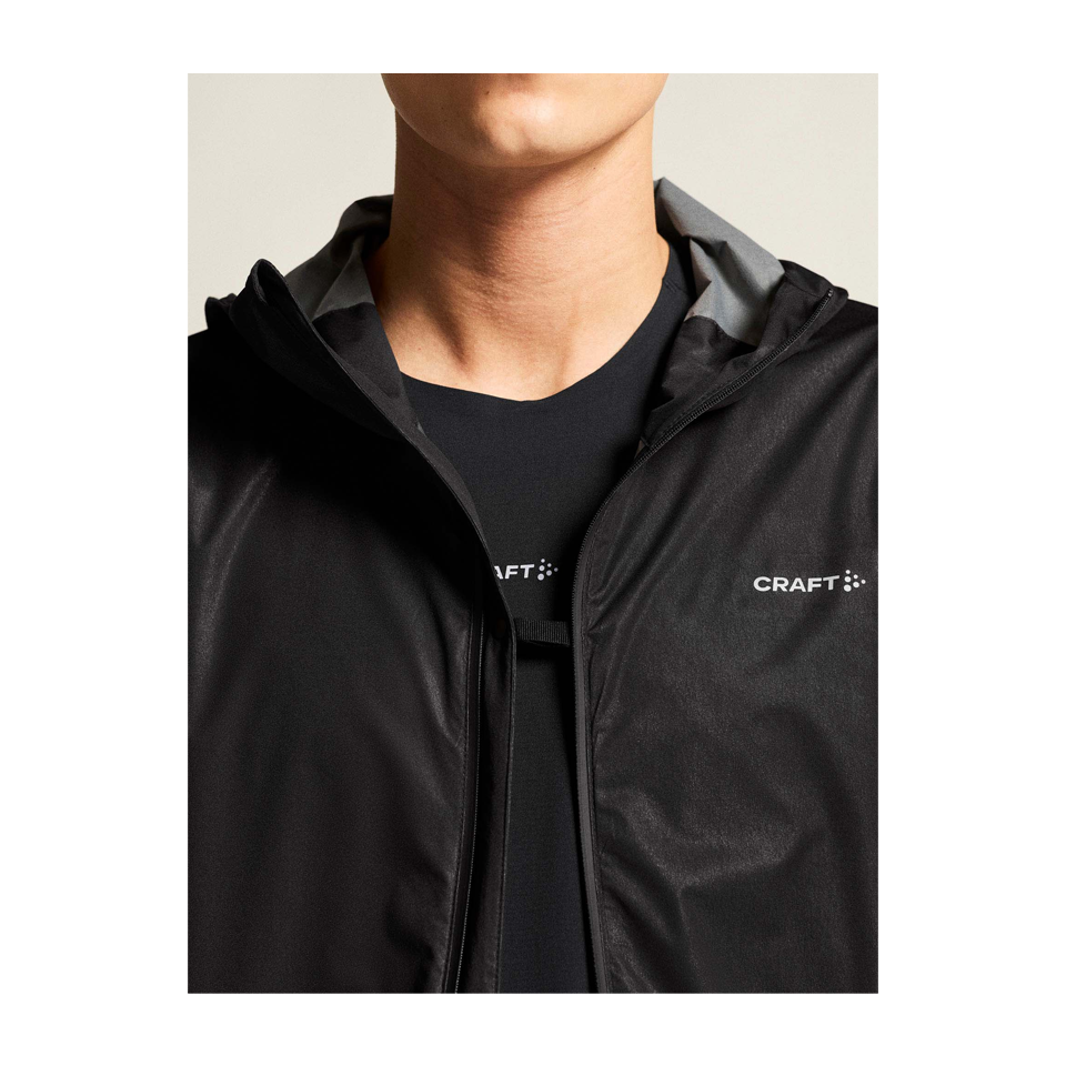 Craft Men's PRO Hydro Lightweight Jacket Black/Black