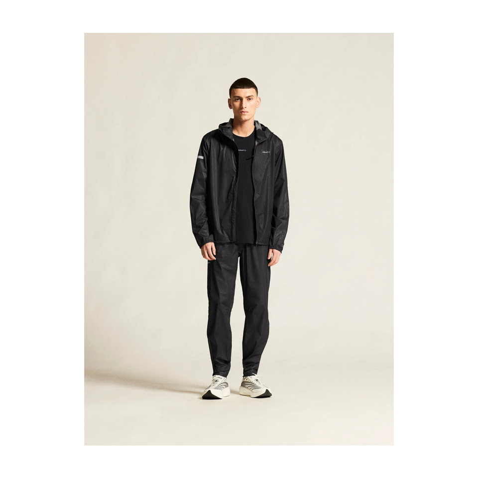 Craft Men's PRO Hydro Lightweight Jacket Black/Black