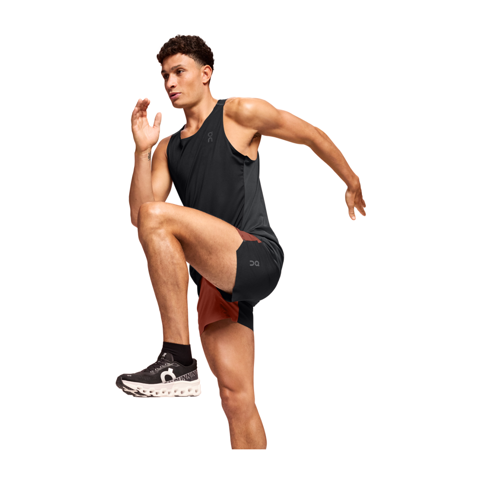 On Men's Performance Tank Black/Eclipse