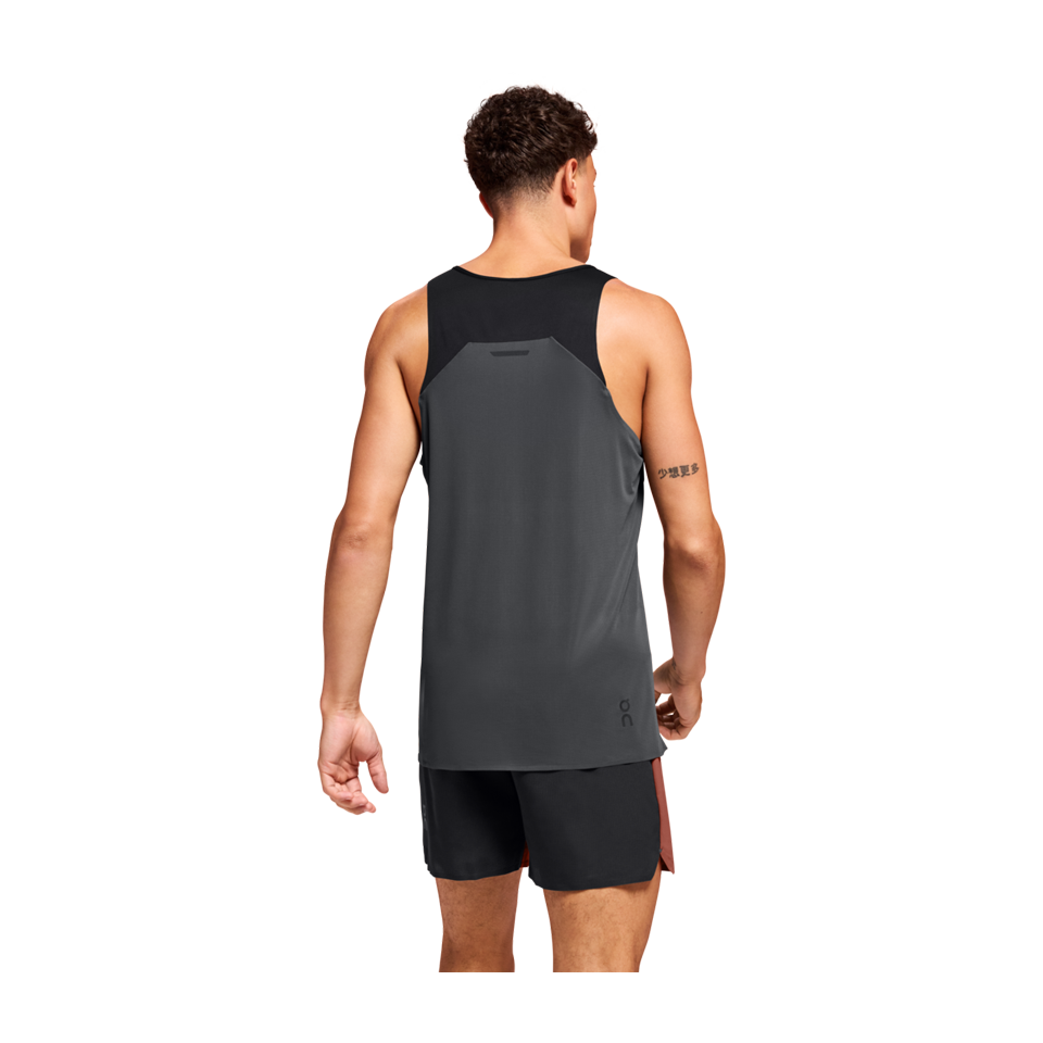 On Men's Performance Tank Black/Eclipse