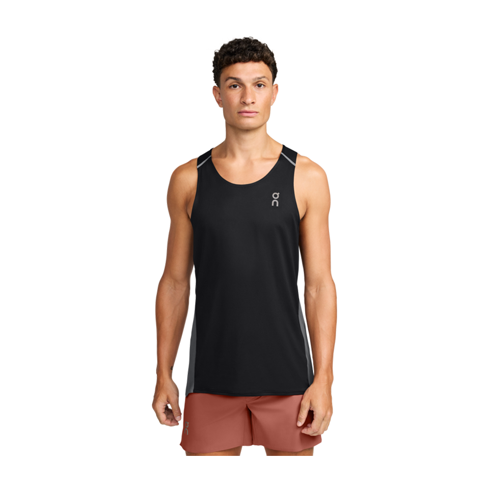 On Men's Performance Tank Black/Eclipse