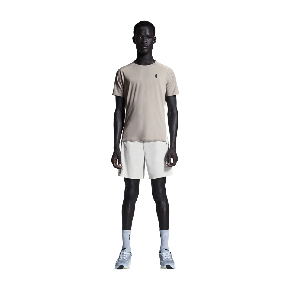 On Men's Performance-T Cinder/Silver