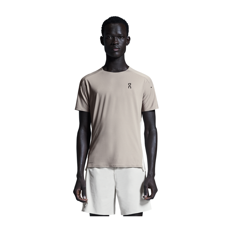 On Men's Performance-T Cinder/Silver