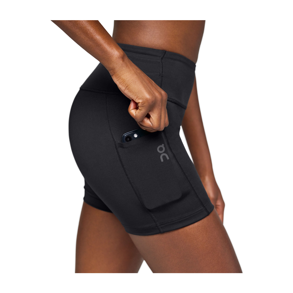 On Women's Performance Short Tights Black