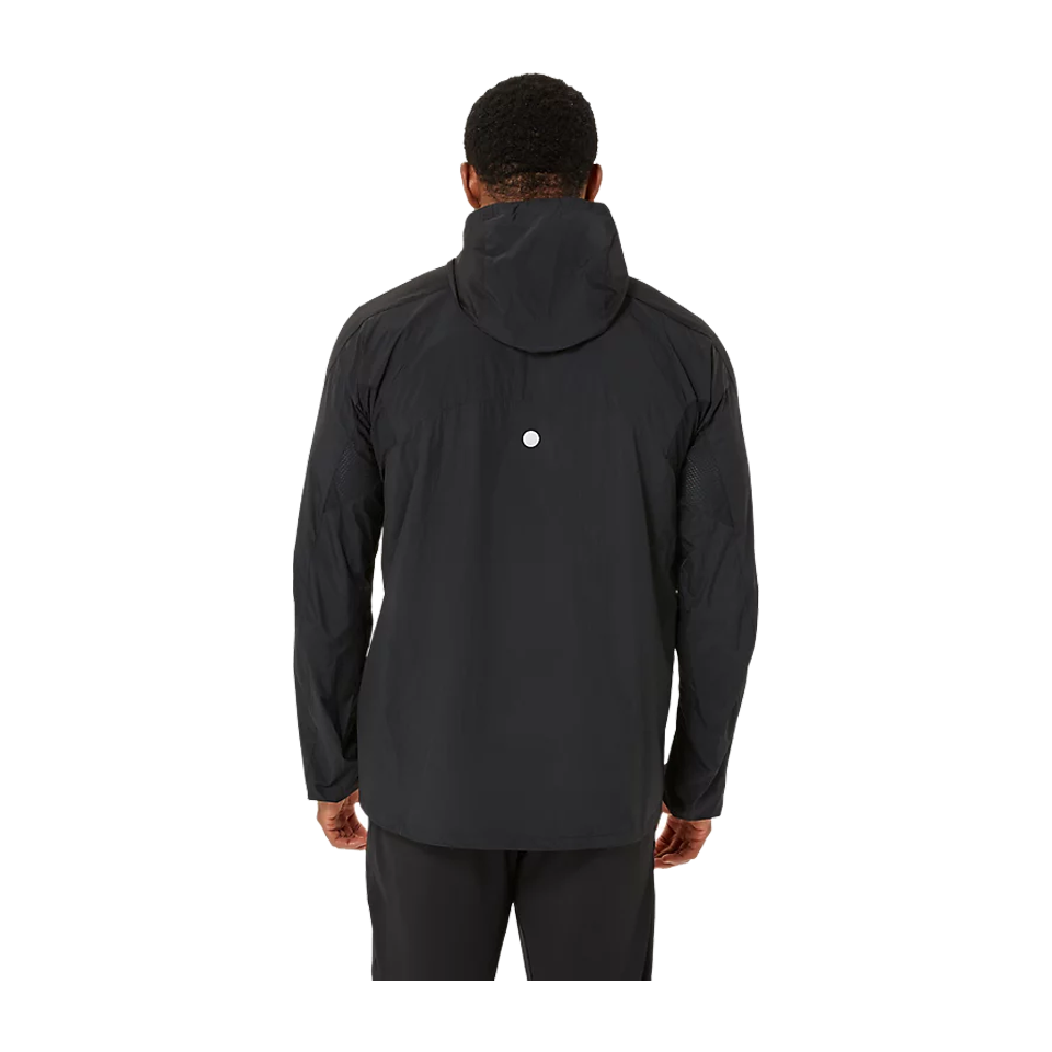 ASICS Men's ROAD PACKABLE JACKET Performance Black