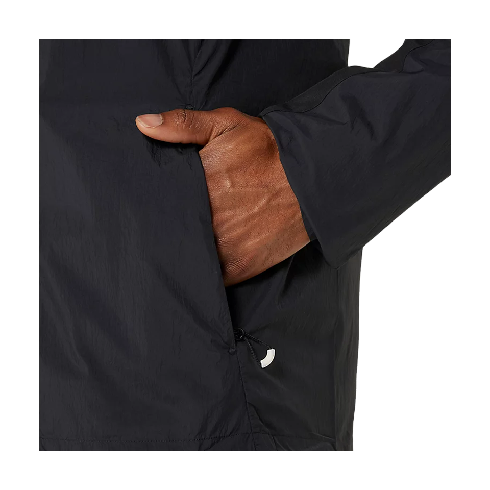 ASICS Men's ROAD PACKABLE JACKET Performance Black