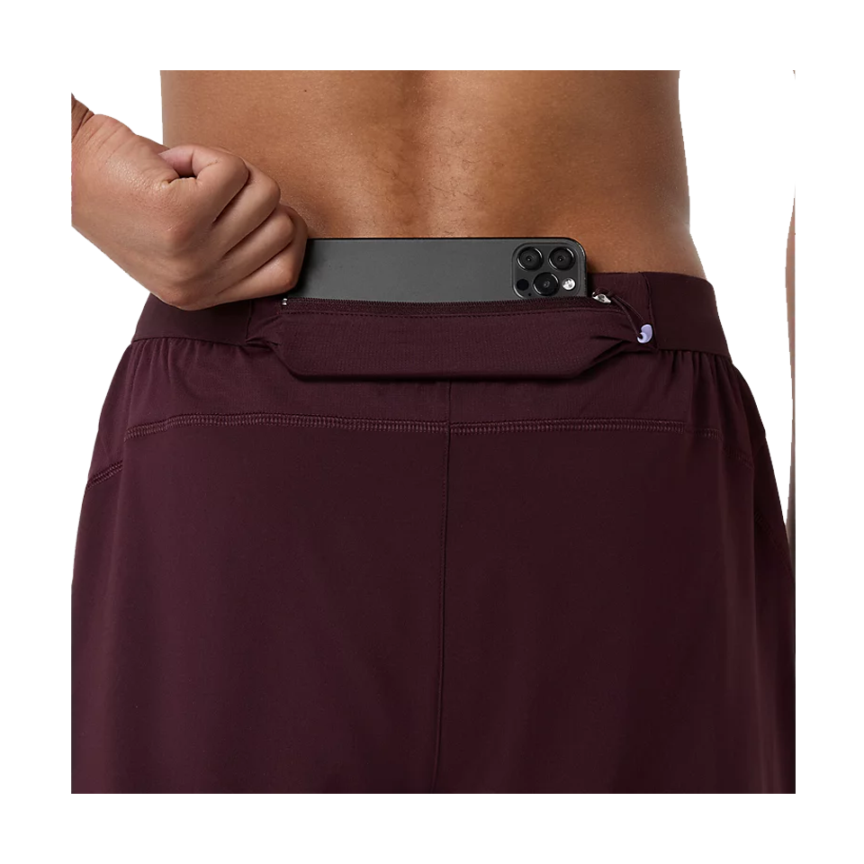 ASICS Men's ROAD 5" 2in1 Short Dark Currant