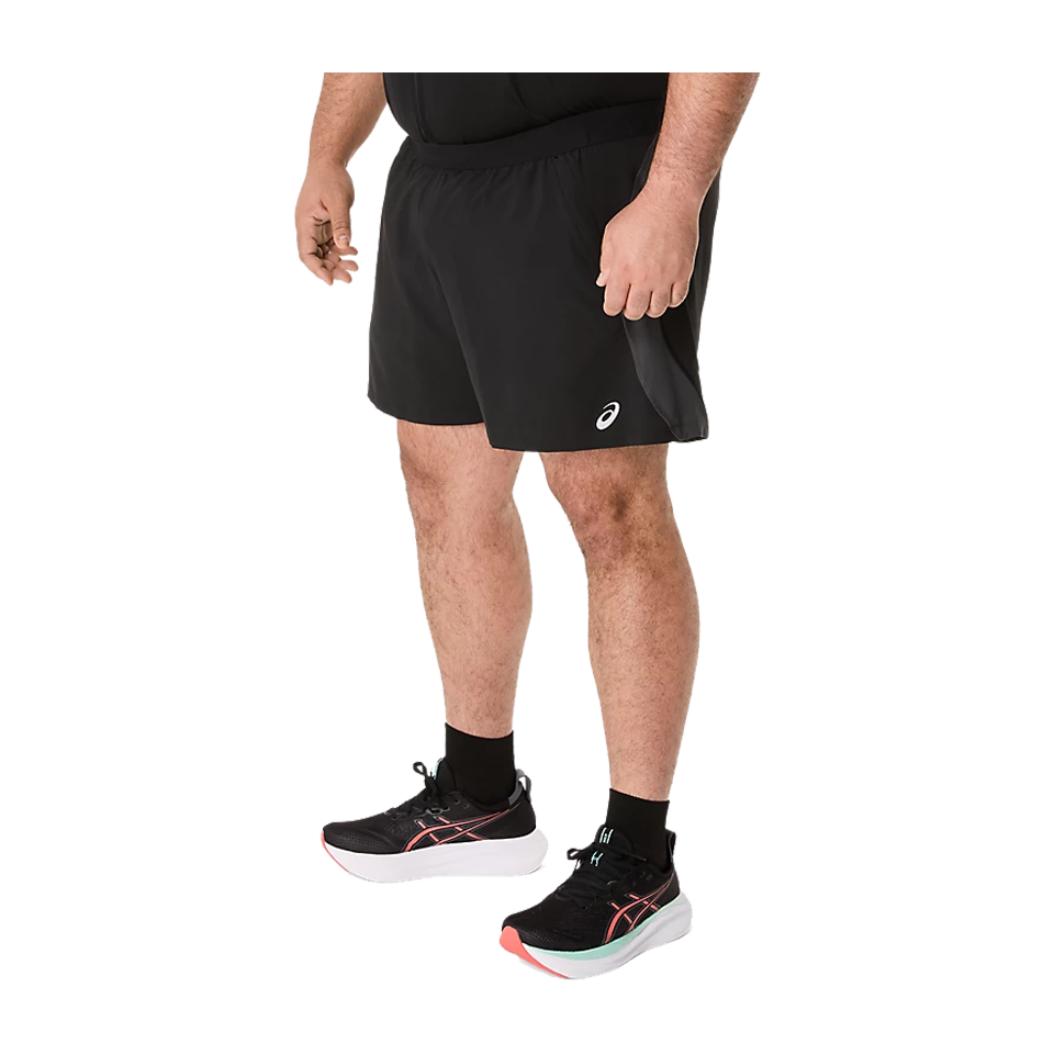 ASICS Men's ROAD 5" Short Black
