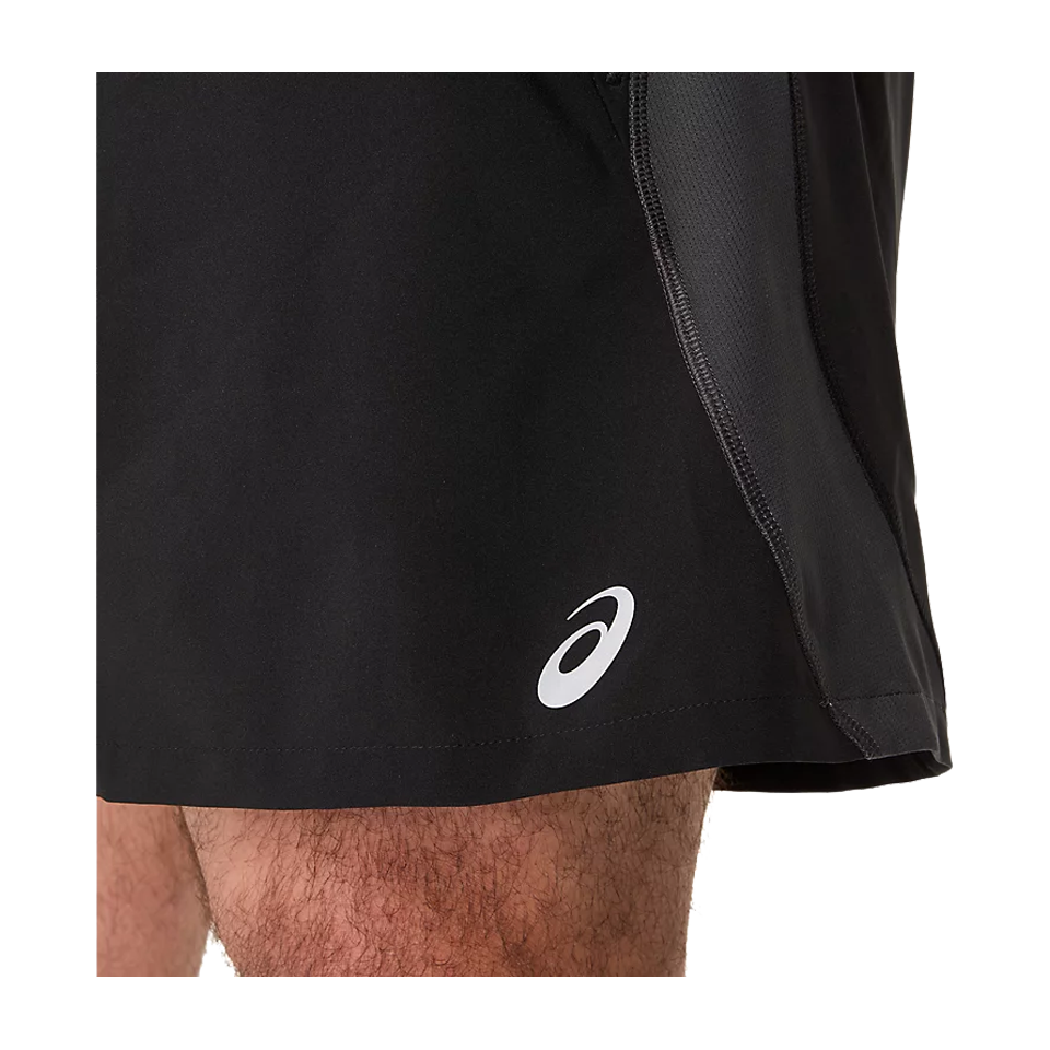 ASICS Men's ROAD 5" Short Black