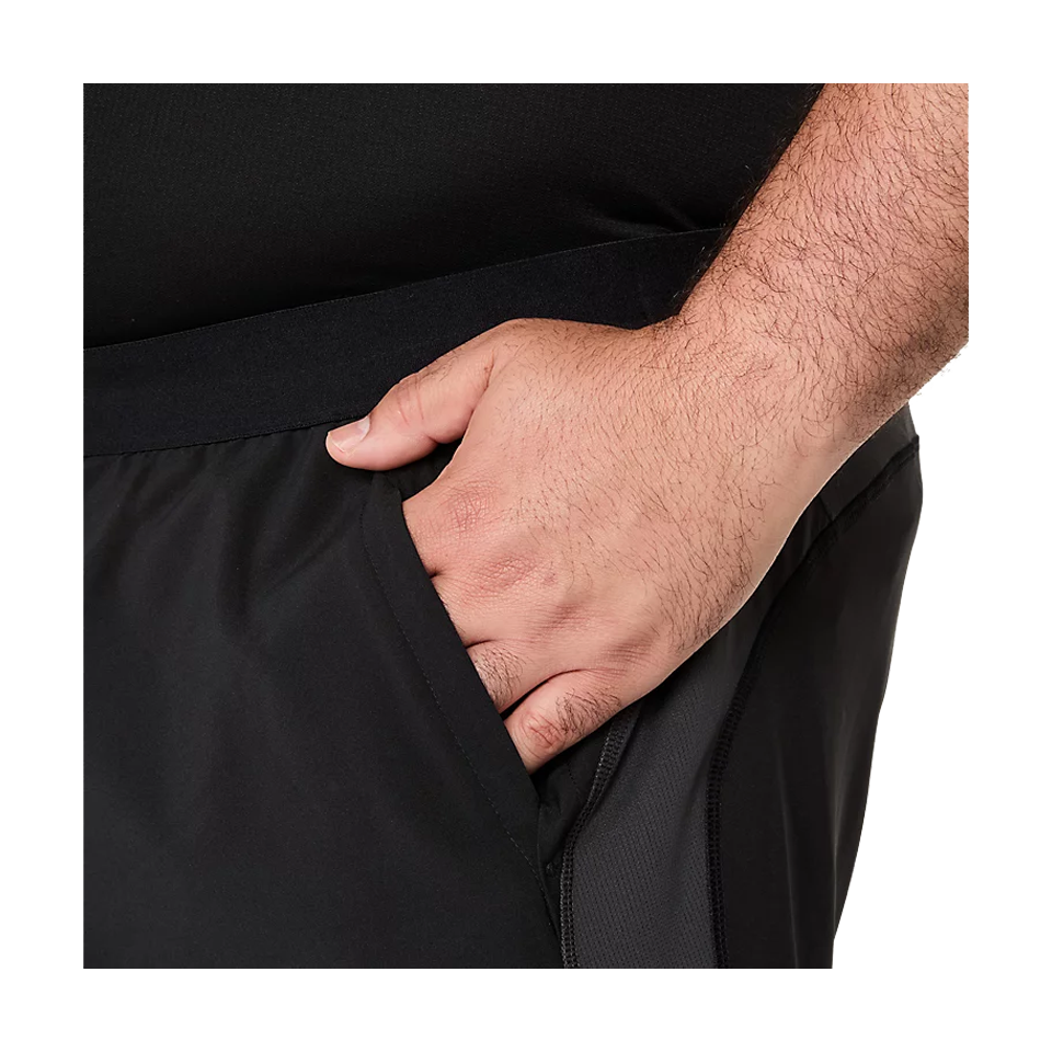 ASICS Men's ROAD 5" Short Black